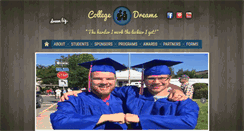 Desktop Screenshot of collegedreams.org