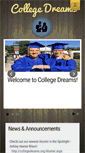 Mobile Screenshot of collegedreams.org